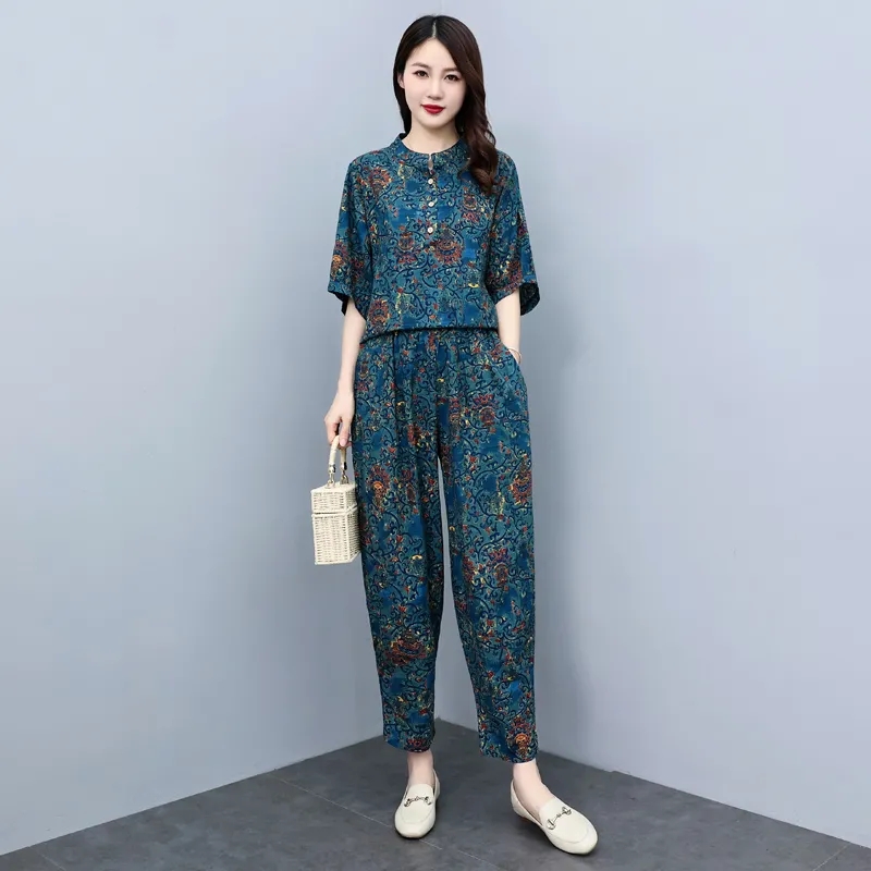 Completo Estivo per Signore di - Linen Pant Wide recensione e prezzo