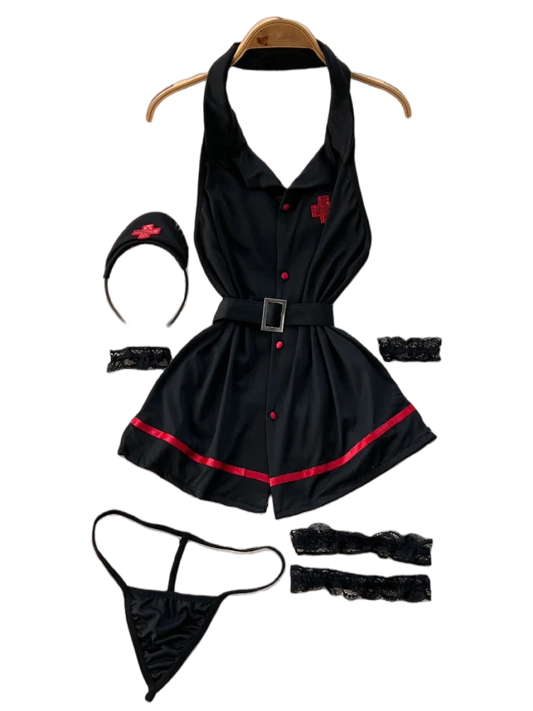 Completo Set Lingerie Sexy da  - Maxi Dress Halter recensione e prezzo